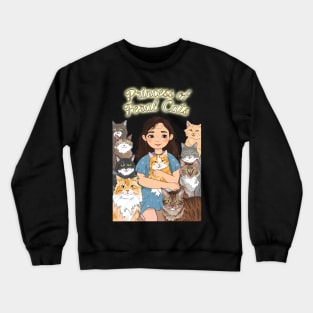 Princess of Feral Cats Crewneck Sweatshirt